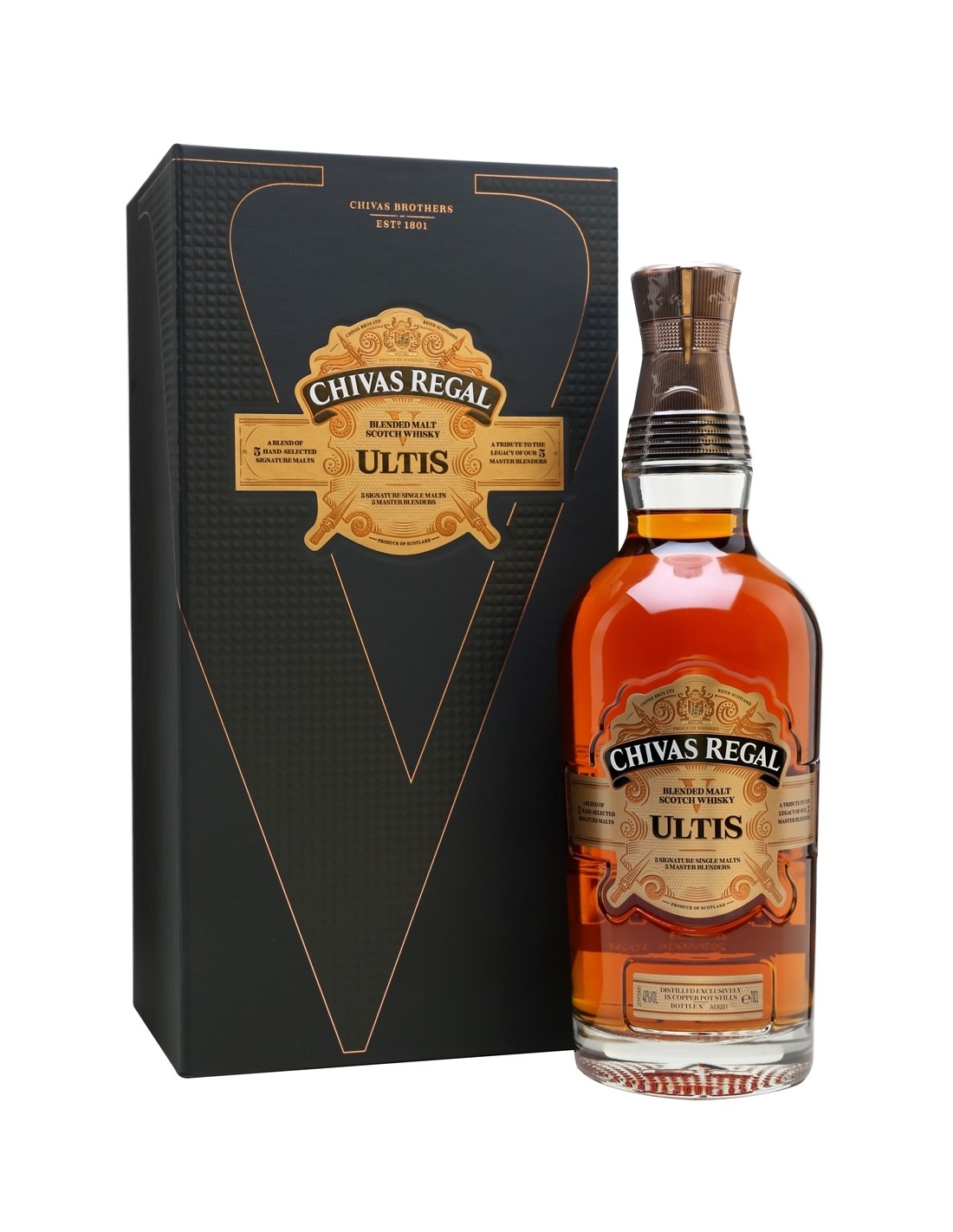 Whisky Chivas Regal Ultis, 40% alc., 0.7L, Scotia