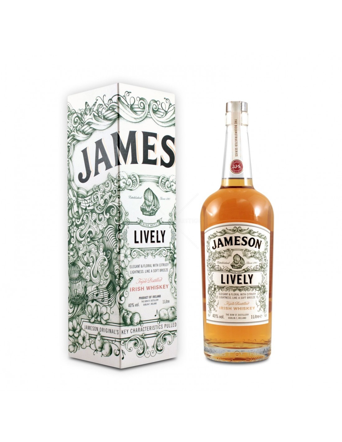 Whisky Jameson Deconstructed Lively, 40% alc., 1L, Irlanda