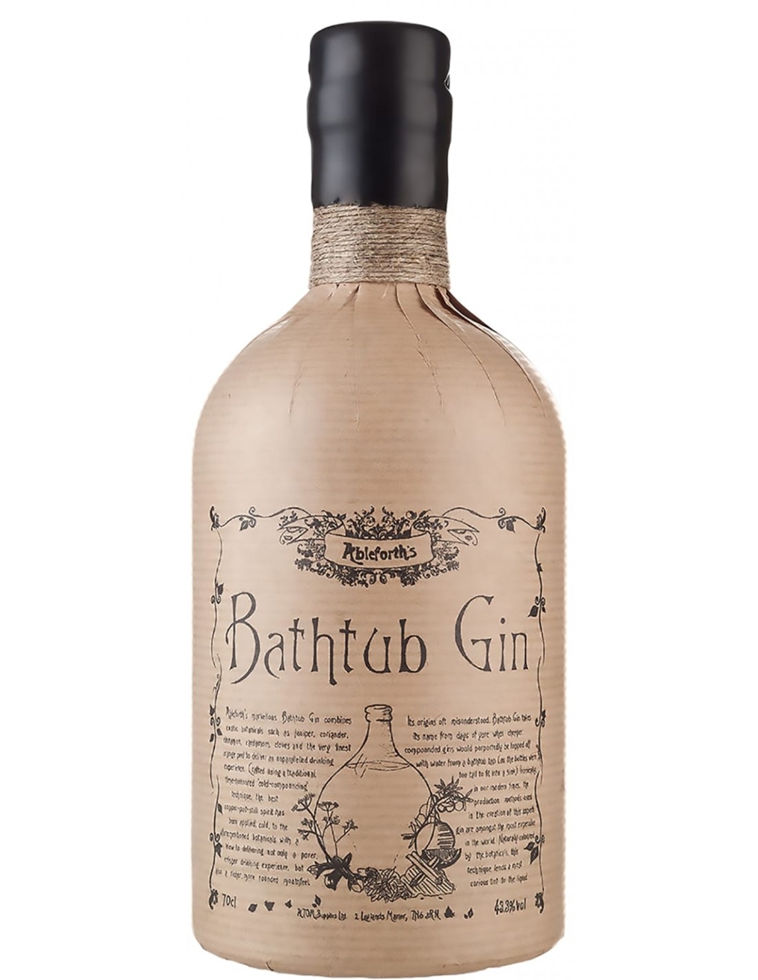Gin Bathtub, 43.3% alc., 0.7L alcooldiscount.ro