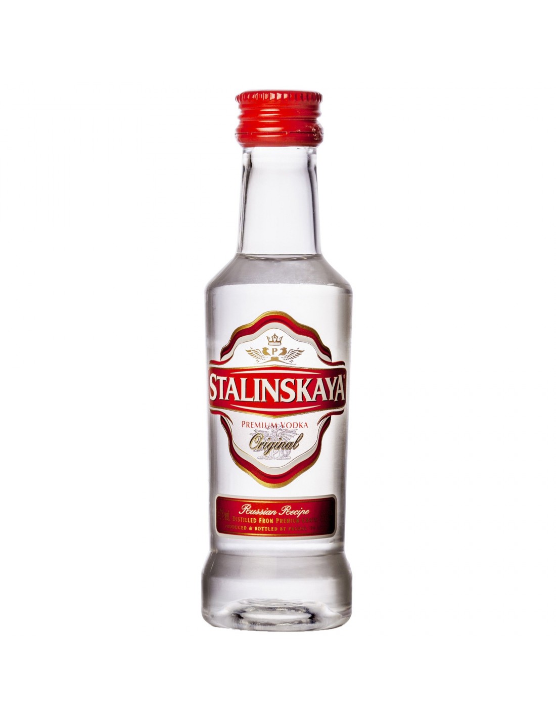 Vodca Stalinskaya 0.05L, 40% alc., Romania alcooldiscount.ro