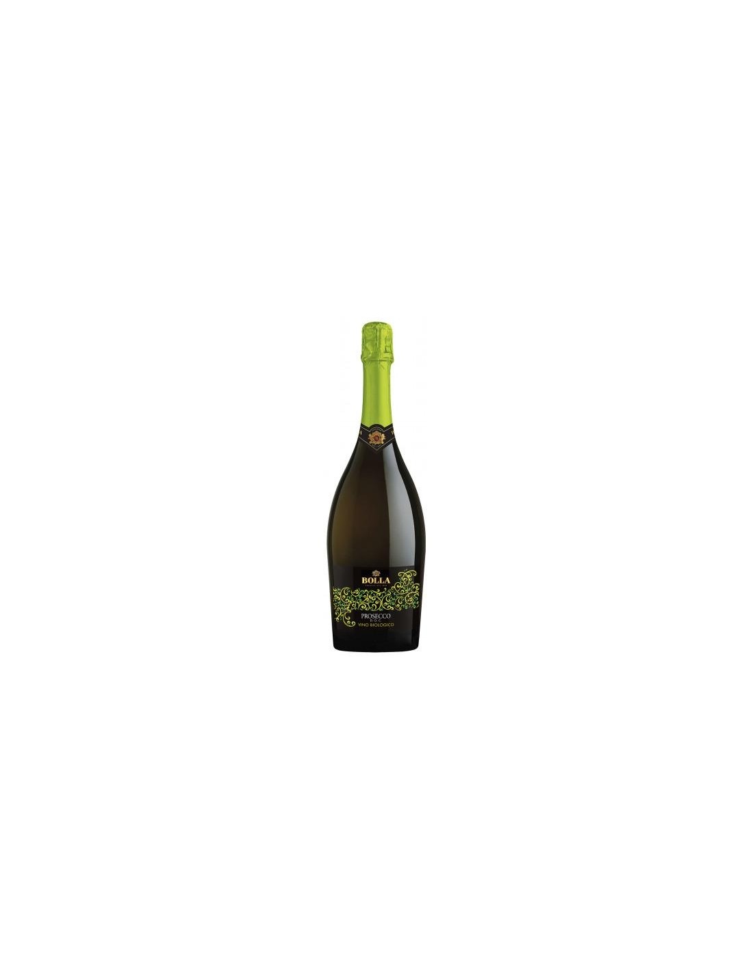 Vin prosecco Bolla Biologico Veneto, 0.75L, 11% alc., Italia alcooldiscount.ro