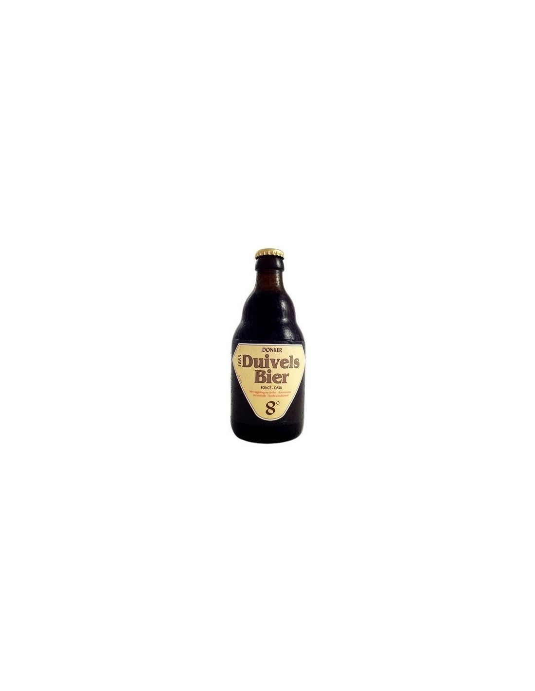Bere bruna, artizanala DuiveL, 8% alc., 0.33L, Olanda alcooldiscount.ro