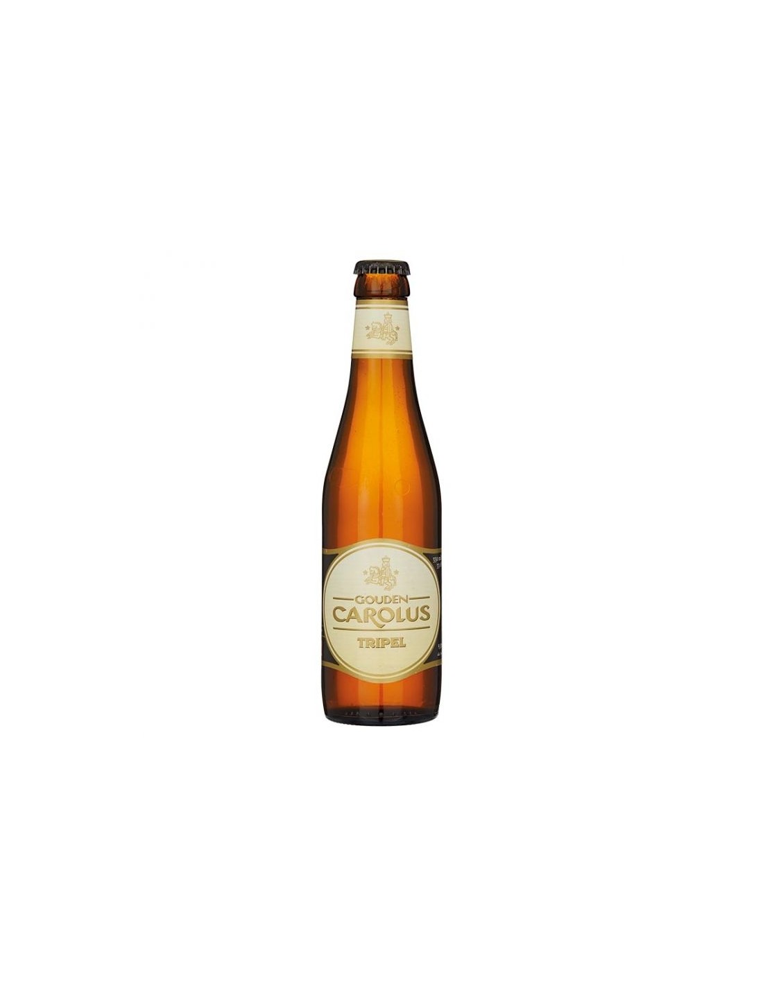 Bere blonda Gouden Carolus, 9% alc., 0.33L, Belgia alcooldiscount.ro