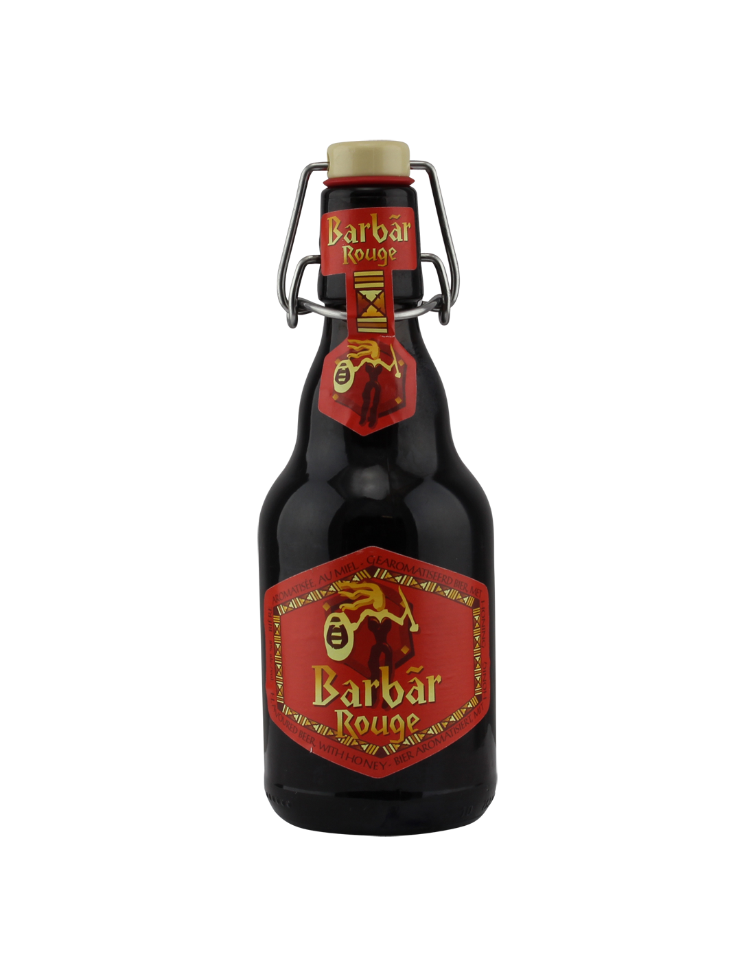 Bere bruna Barbar Rouge, 8% alc., 0.33L, Belgia alcooldiscount.ro