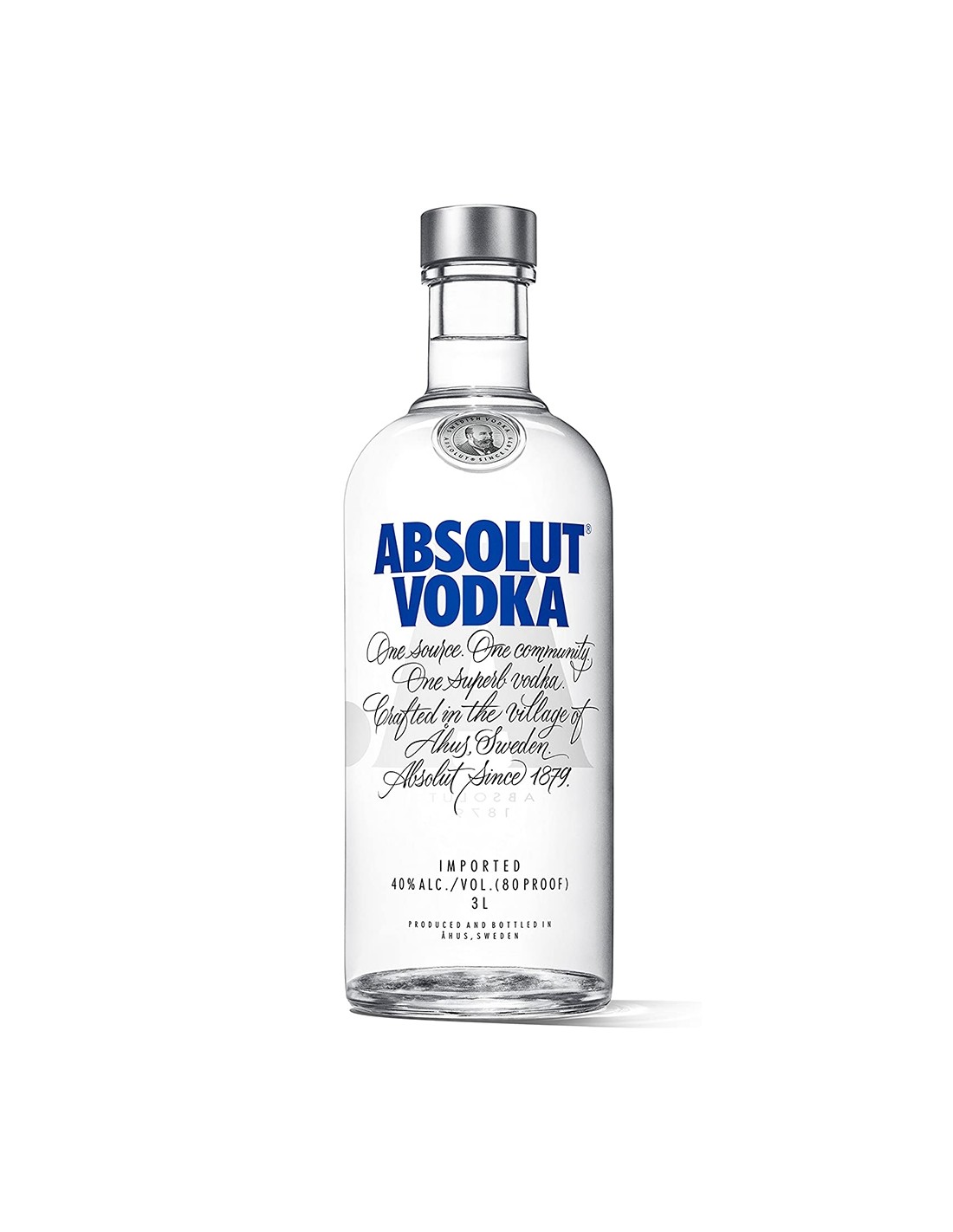 Vodca Absolut Blue 3L, 40% alc., Suedia alcooldiscount.ro