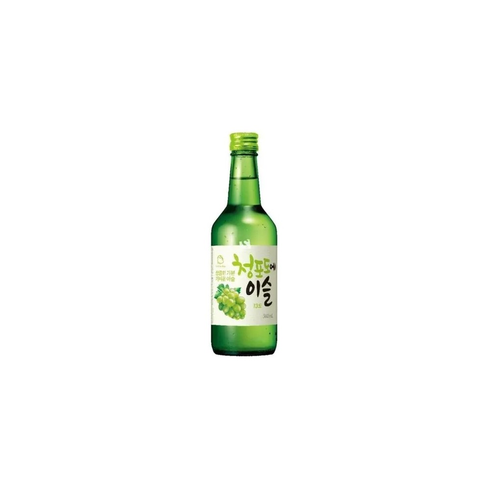 Bautura traditionala Jinro Soju Green Grape, 13% alc., 0.36L, Coreea 0.36L