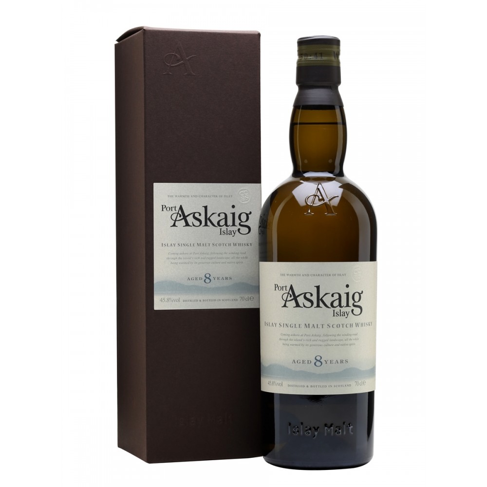 Whisky Port Askaig 0.7L, 8 ani, 45.8% alc. 0.7L