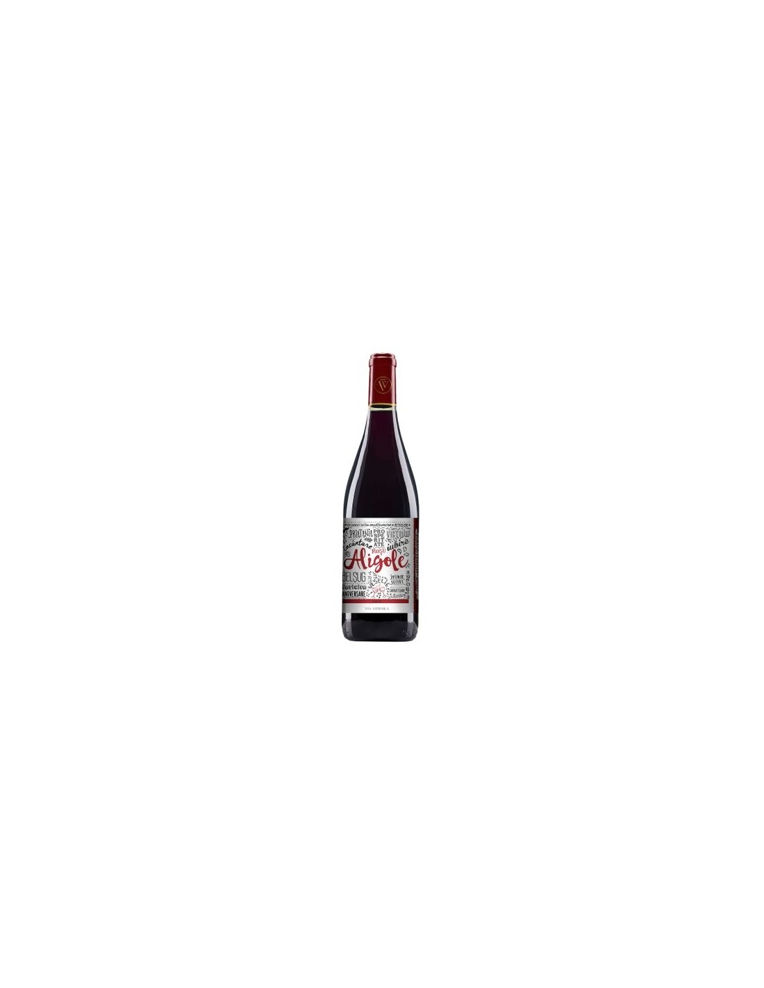 Vin rosu demidulce, Cupaj, Aligole Dealurile Dobrogei, 0.75L, 13% alc., Romania