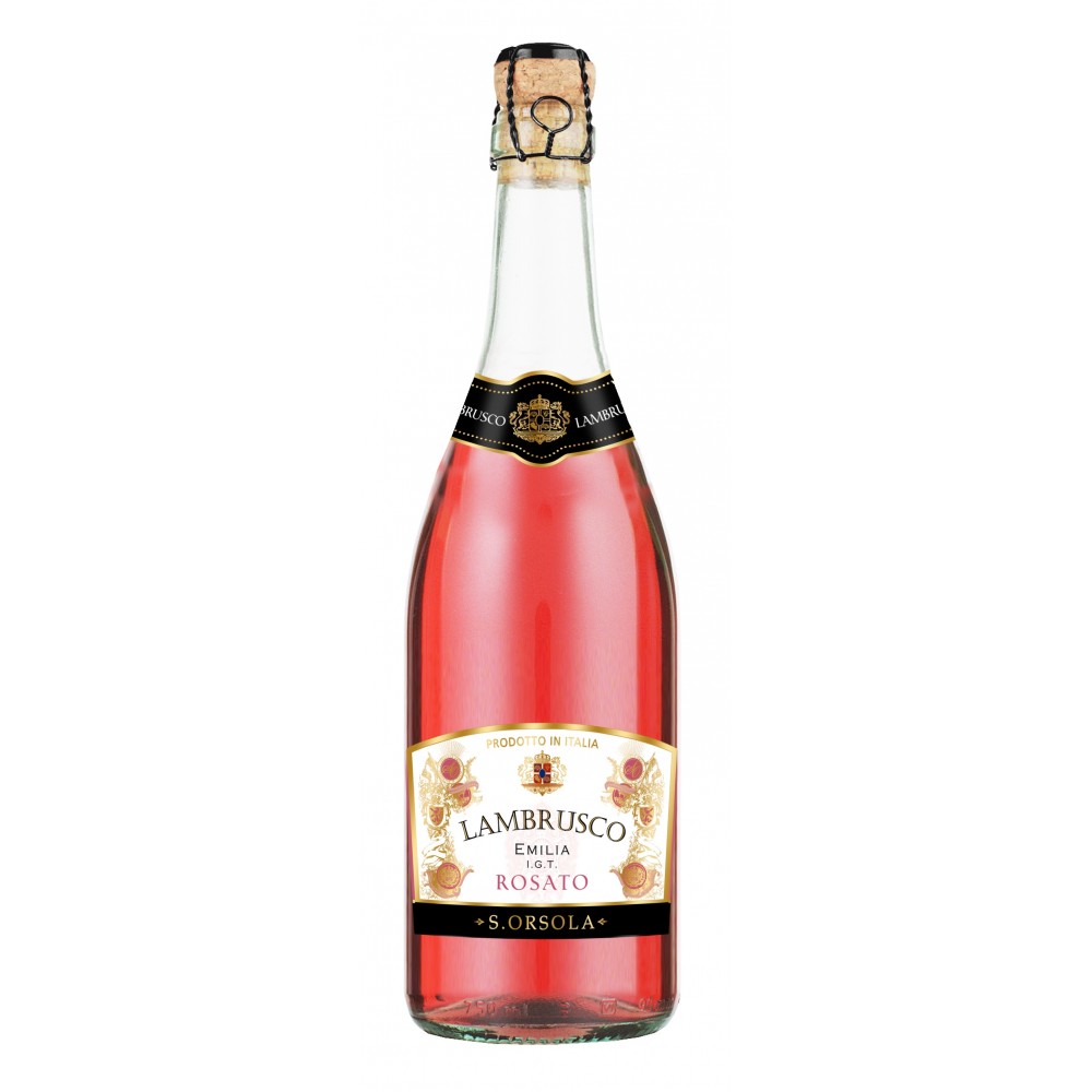 Vin roze, Lambrusco Emilia, Casa Sant’Orsola, 0.75L, 8% alc., Italia 0.75L