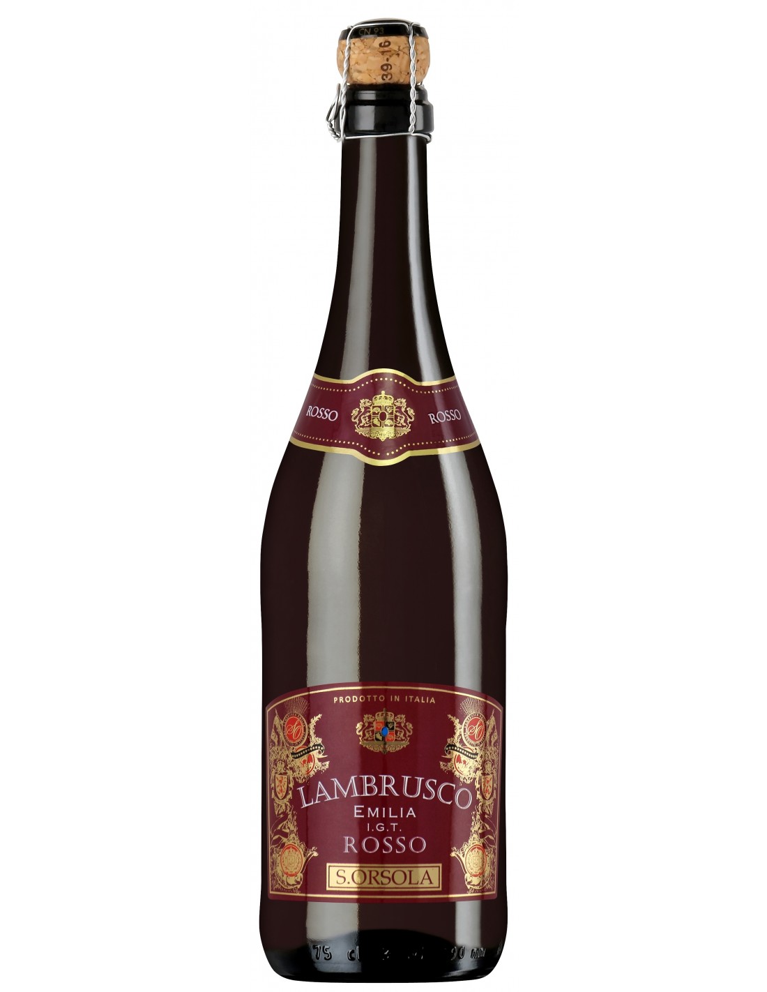 Vin rosu dulce, Lambrusco, Emilia, 0.75L, 7.5% alc., Italia alcooldiscount.ro