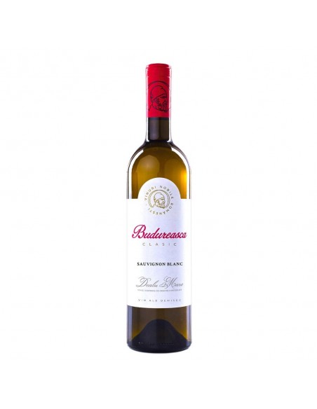 Vin Alb Budureasca Sauvig.Blanc 0.75l