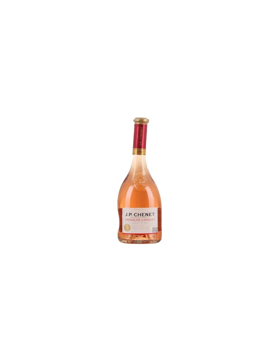 Vin roze sec, Grenache Cinsault, JP Chenet Pays d’Oc, 0.75L, 12.5% alc., Franta alcooldiscount.ro