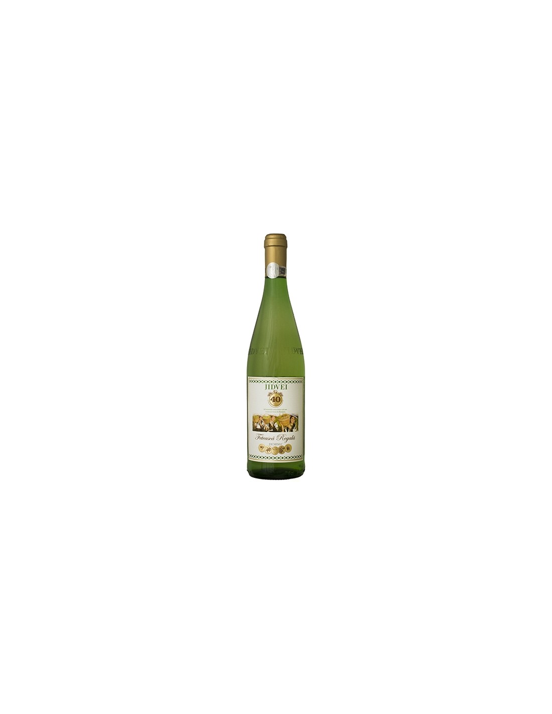 Vin alb demisec, Feteasca Regala, Jidvei Tarnave, 0.75L, 11.5% alc., Romania alcooldiscount.ro