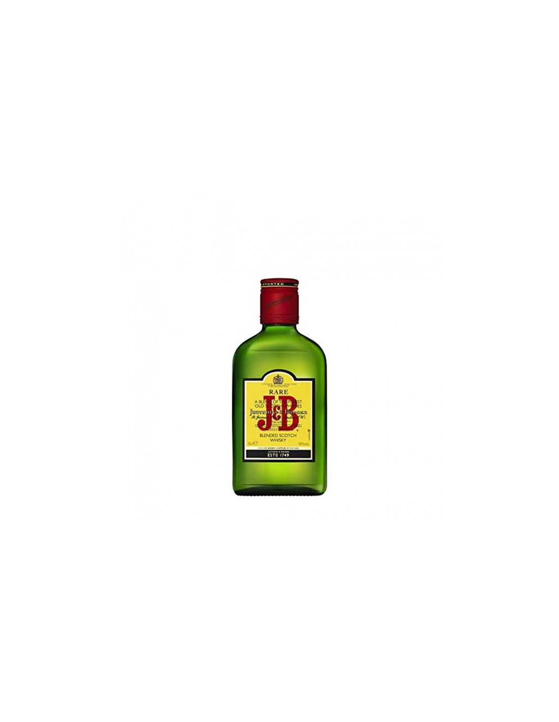 Whisky J&B, 40% alc., 0.2L, Scotia