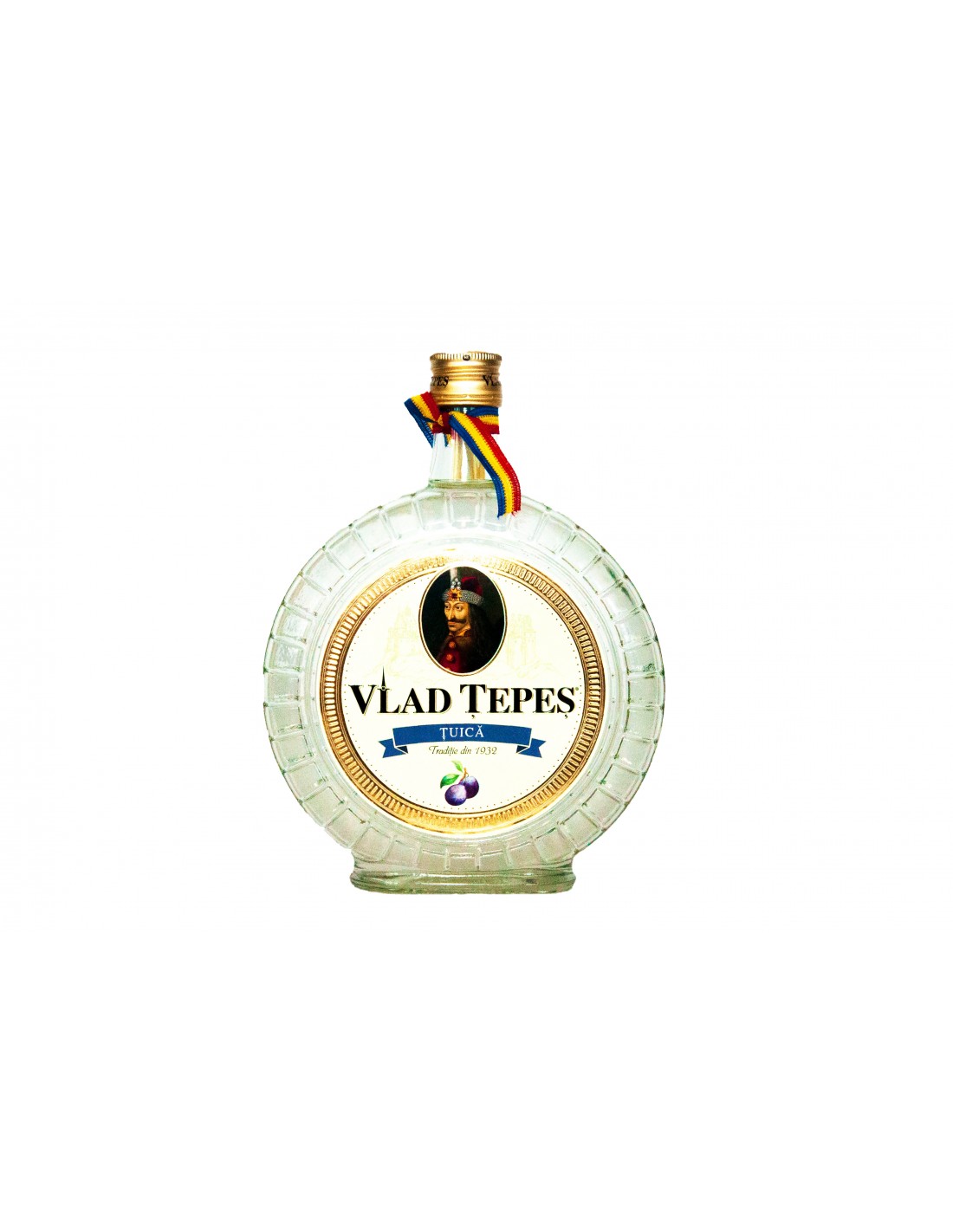 Tuica de prune Vlad Tepes, 45% alc., 0.7L, Romania alcooldiscount.ro