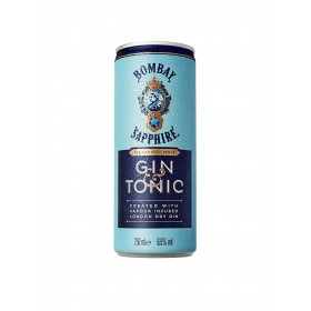 Bombay Sapphire Gin Tonic 6.5% alc., 0.25L