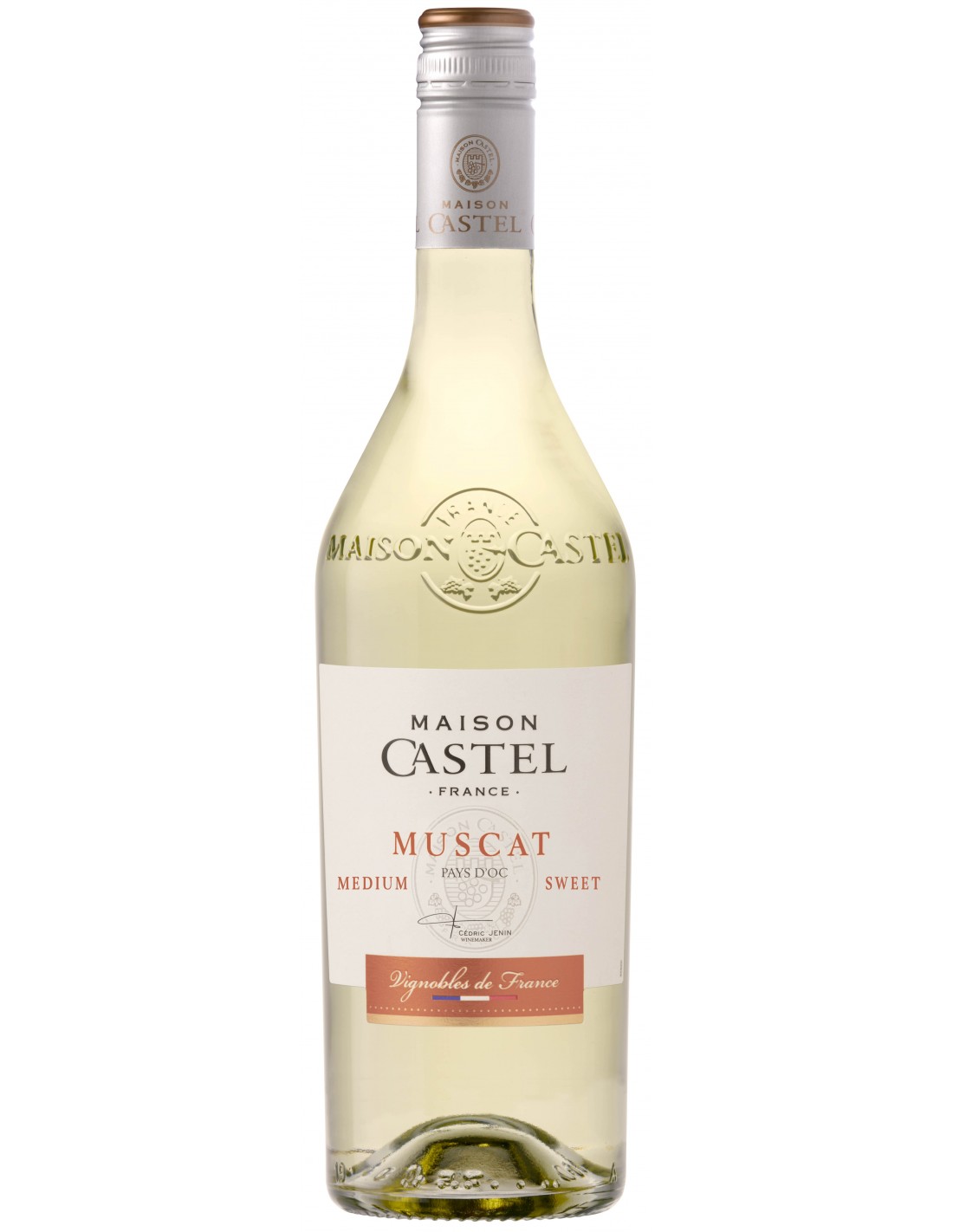 Vin alb dulce, Muscat, Maison Castel Pays d'Oc, 0.75L, 12% alc., Franta