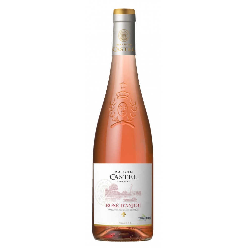 Vin roze sec, D’anjou, Maison Castel Pays d’Oc, 0.75L, 10.5% alc., Franta 0.75L