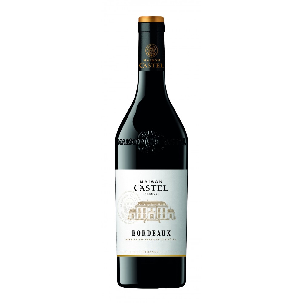Vin rosu sec, Merlot, Maison Castel Bordeaux, 0.75L, 14% alc., Franta 0.75L