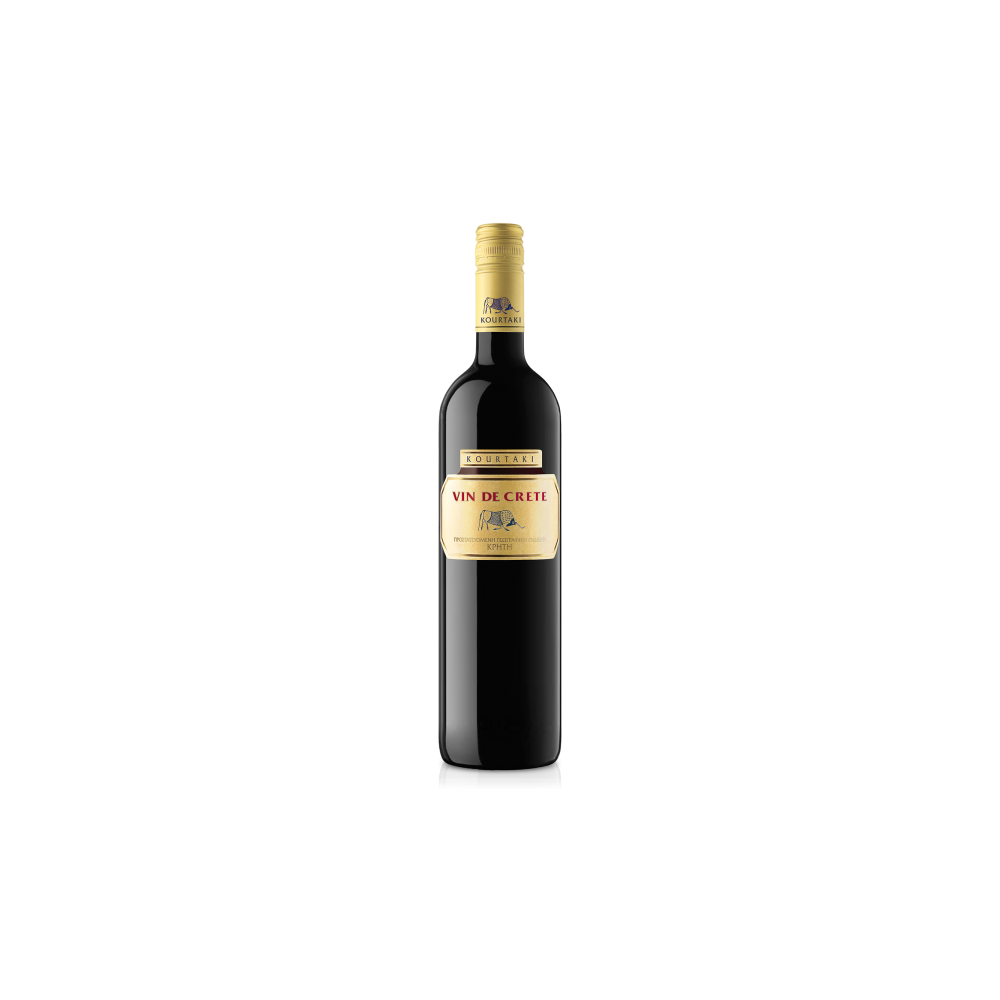Vin rosu sec de Crete, 0.75L, 12% alc., Grecia
