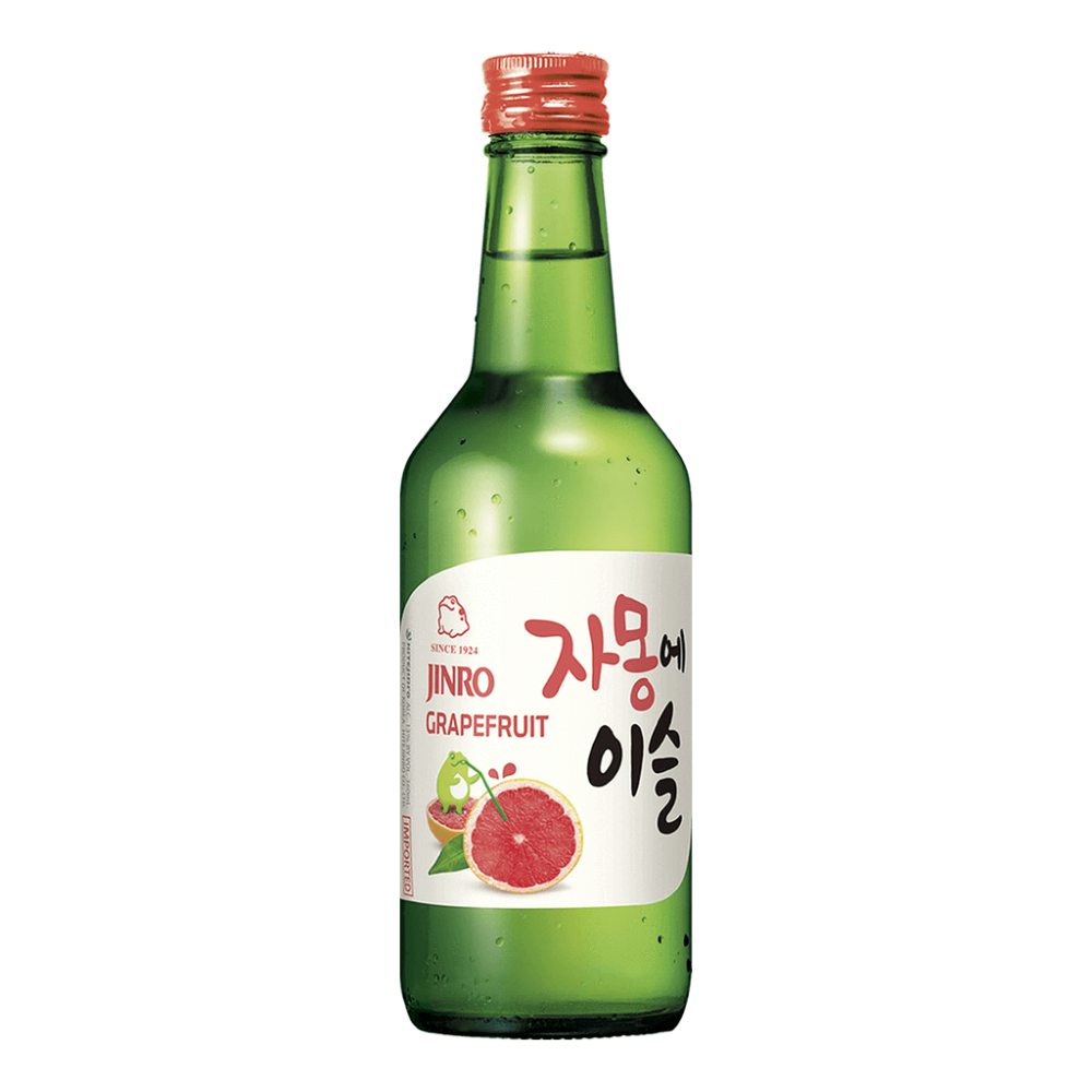Bautura traditionala Jinro Soju Grapefruit, 13% alc., 0.36L, Coreea 0.36L