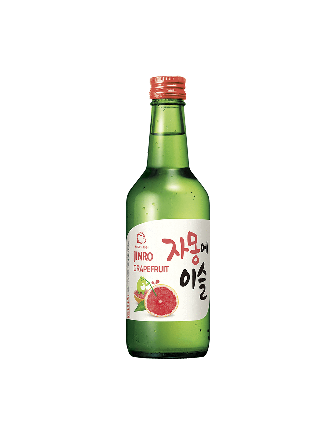 Bautura traditionala Jinro Soju Grapefruit, 24% alc., 0.36L, Coreea