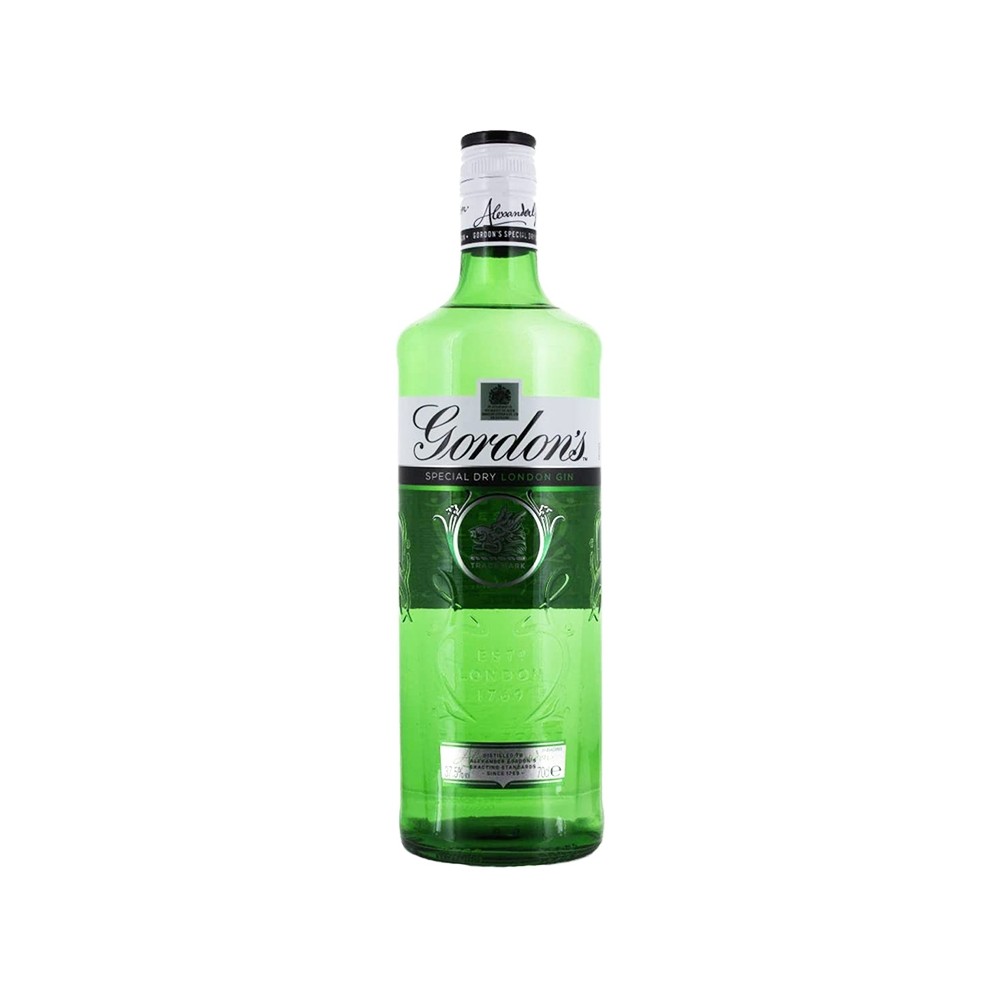 Gin Gordon’s Green Label, 37.5% alc., 0.7L, Anglia