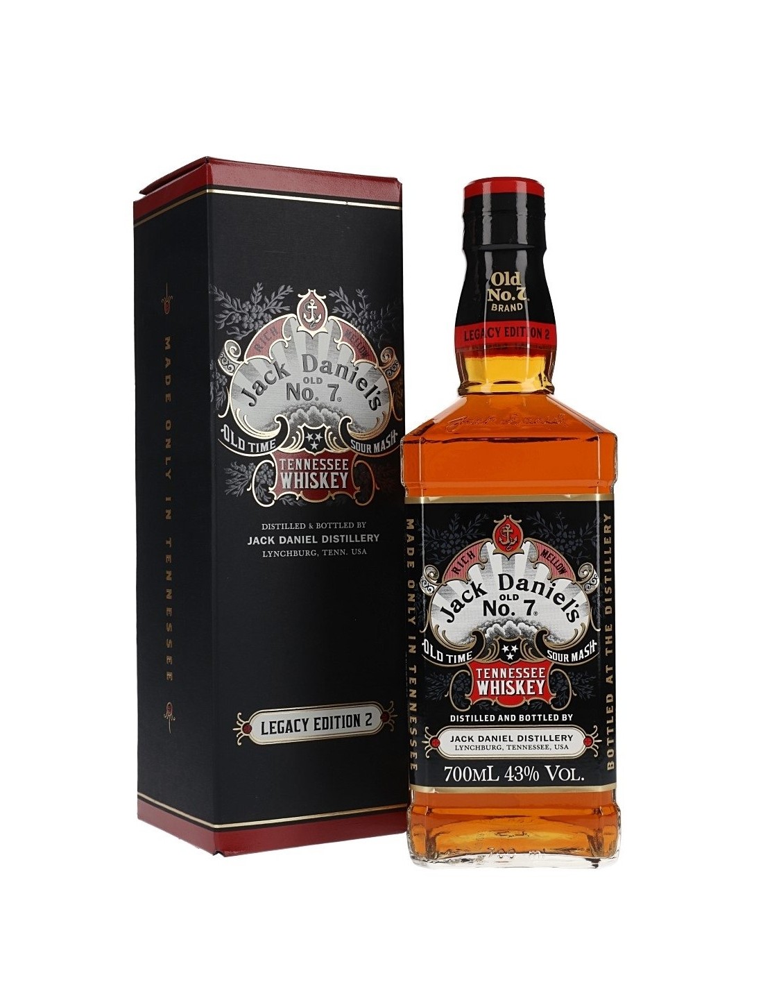 Whisky Jack Daniel's No.7 Legacy Edition 2 0.7L, 43% alc., America