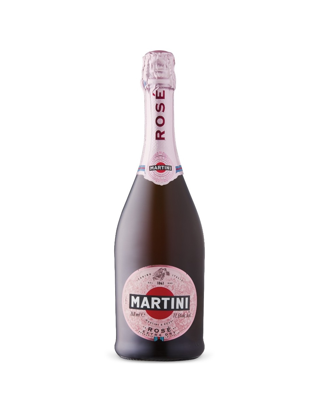 Vin spumos prosecco roze, Martini Veneto, 0.75L, 9.50% alc., Italia