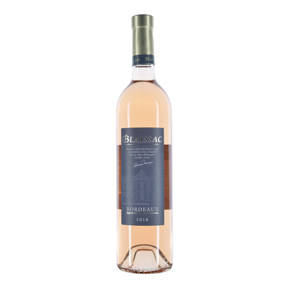 Vin roze sec, Blaissac, Bordeaux, 0.75L, 12.5% alc., Franta 0.75L