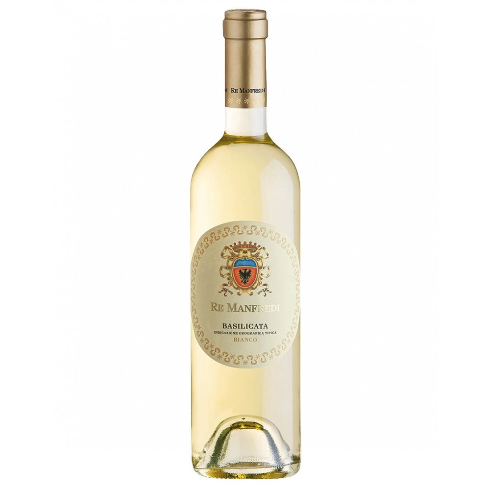 Vin alb sec Re Manfredi Bianco Basilicata, 0.75L, 13% alc., Italia 0.75L