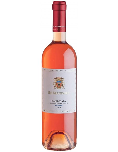 Vin alb Re Manfredi Rosato Basilicata, 13% alc., 0.75 L, Italia