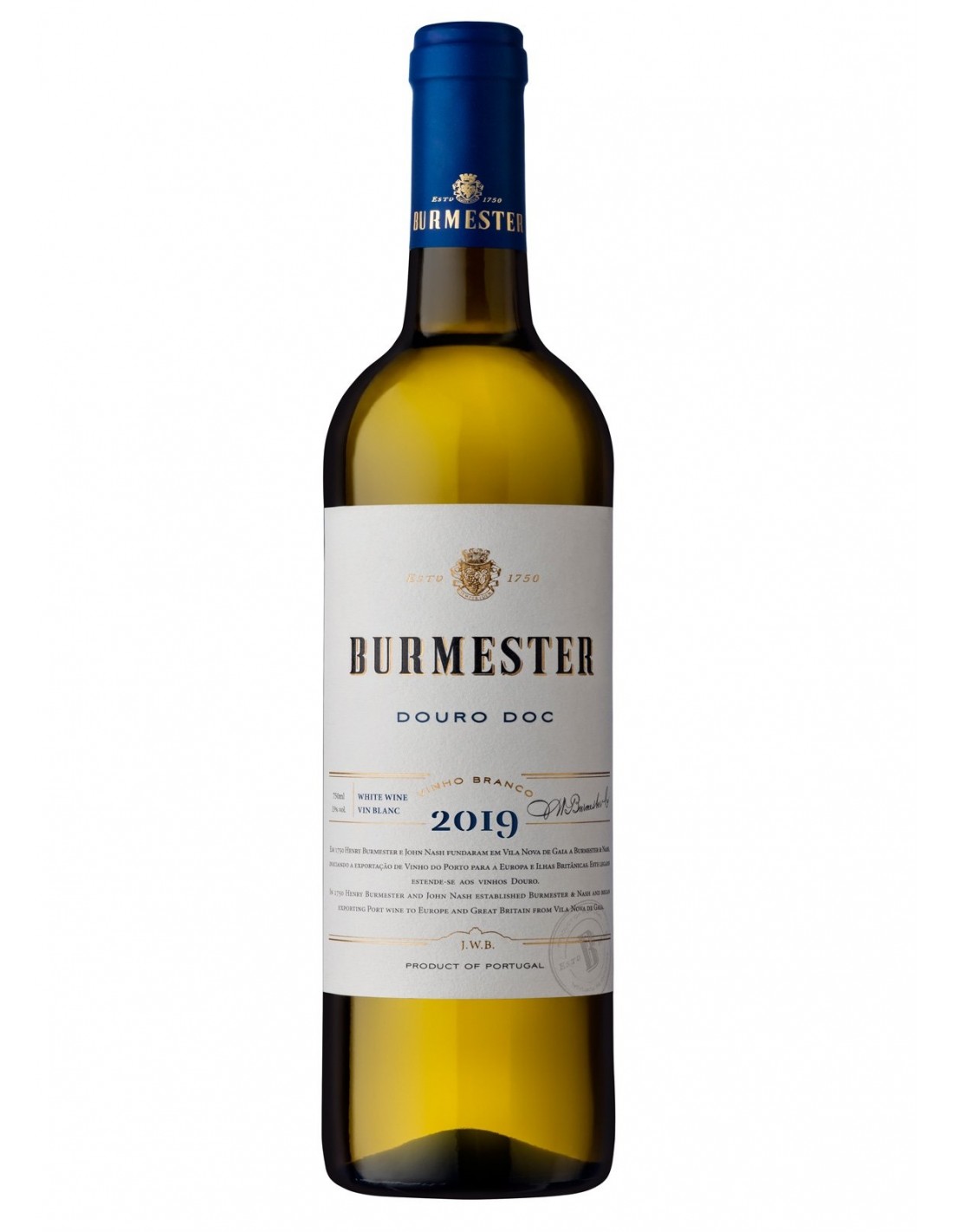 Vin alb sec, Casa Burmester Douro, 13% alc., 0.75L, Portugalia alcooldiscount.ro