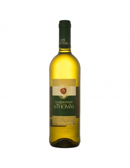Vin alb sec, Chardonnay, St. Thomas, 14.5% alc., 0.75L, Liban