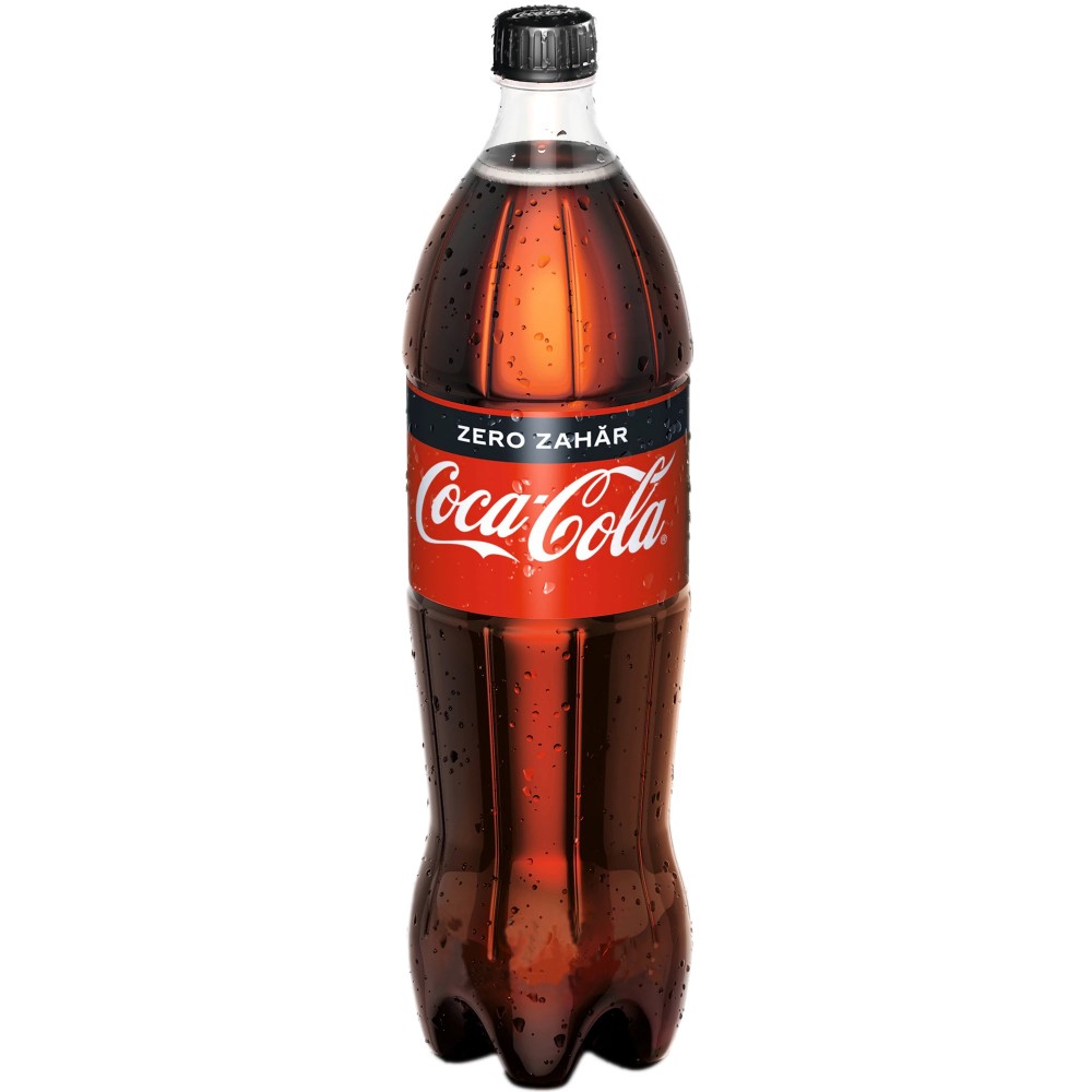 Suc carbogazos Coca Cola Zero, 1.25L