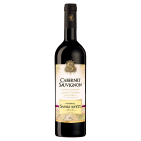 Vin rosu, Cabernet Sauvignon, Samburesti, 14% alc., 0.75L, Romania