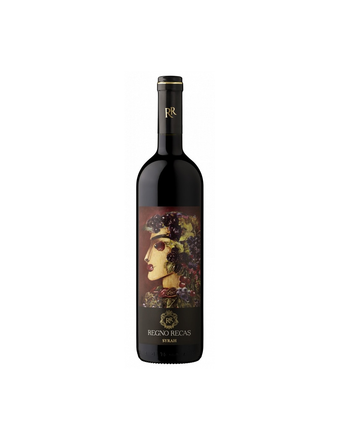 Vin rosu sec, Syrah, Regno Recas, 13.5% alc.,0.75L, Romania