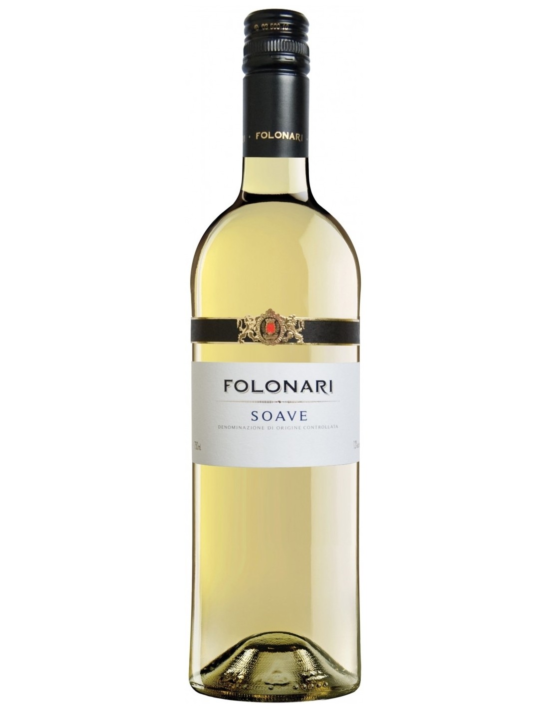 Vin alb sec, Folonari Soave Veneto, 0.75L, 12.5% alc., Italia alcooldiscount.ro