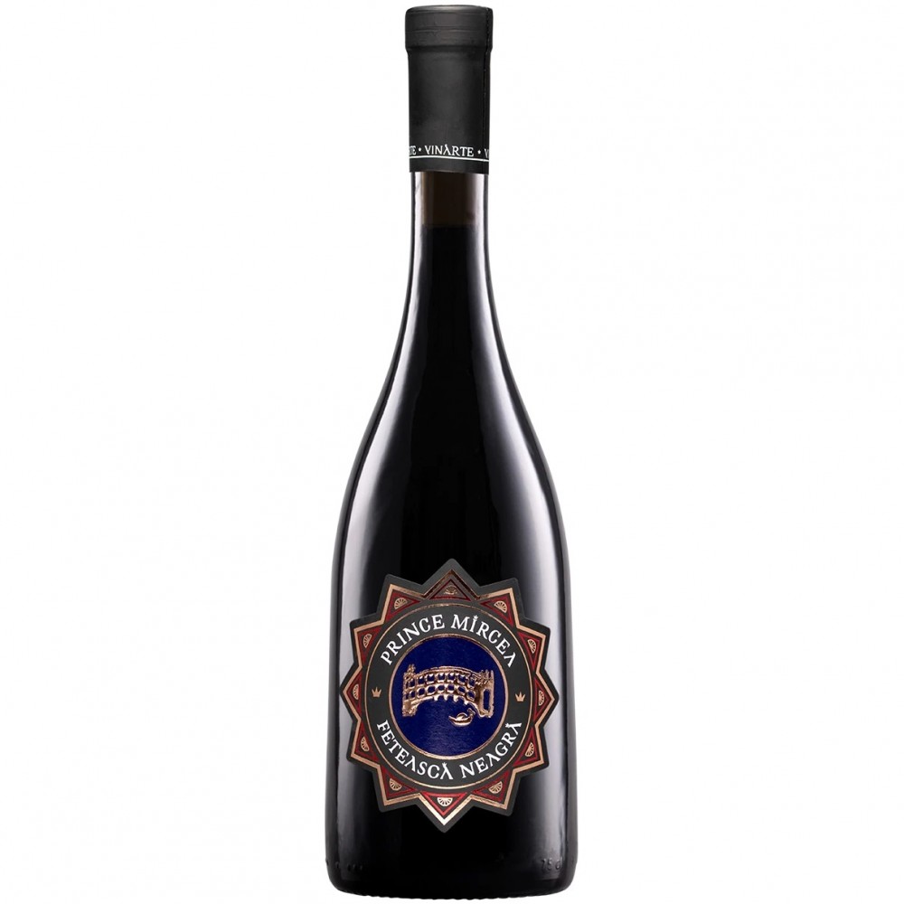 Vin rosu, Feteasca Neagra, Prince Mircea, 13.5% alc., 0.75L, Romania