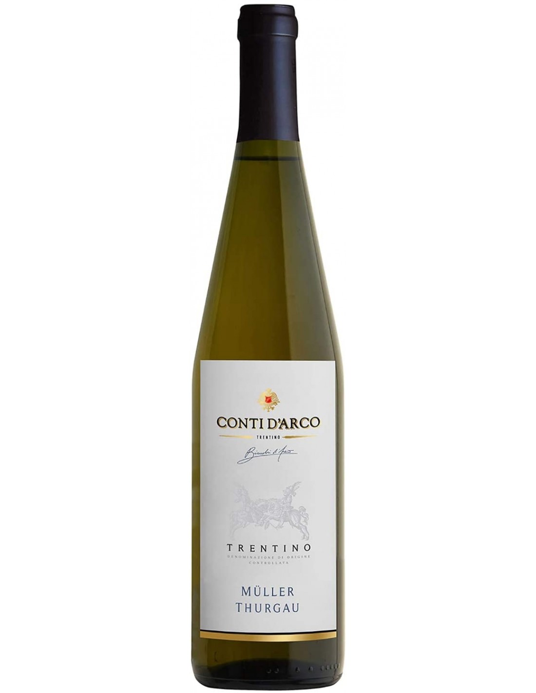 Vin frizzante, Müller-Thurgau, Conti D’Arco Trentino, 0.75L, 12% alc., Italia alcooldiscount.ro