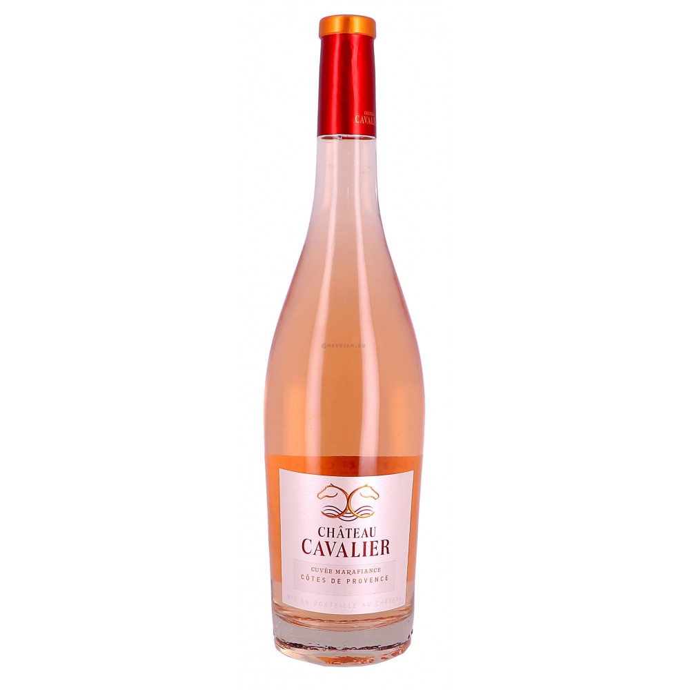 Vin roze sec, Chateau Cavalier Cuvée Marafiance, Côtes de Provence, 12.5% alc., 1.5L, Franta
