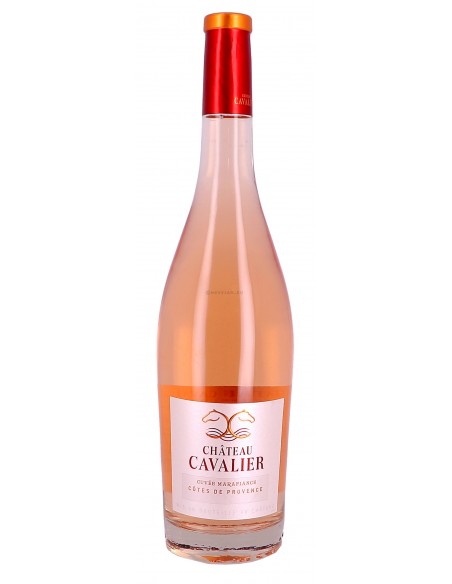 Vin roze sec, Chateau Cavalier Cuvée Marafiance, Côtes de Provence, 12.5% alc., 1.5L, Franta