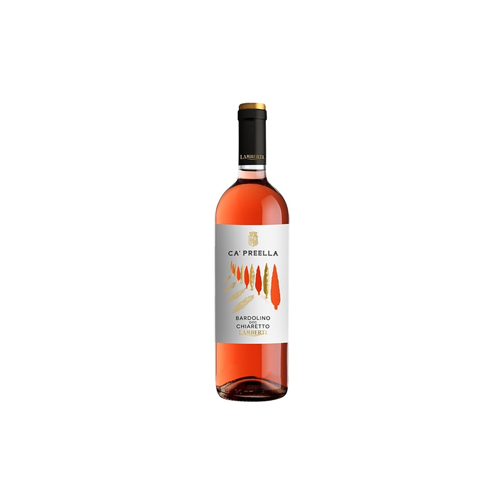 Vin roze, Lamberti Ca' Preella Bardolino, 12% alc., 0.75L, Italia,