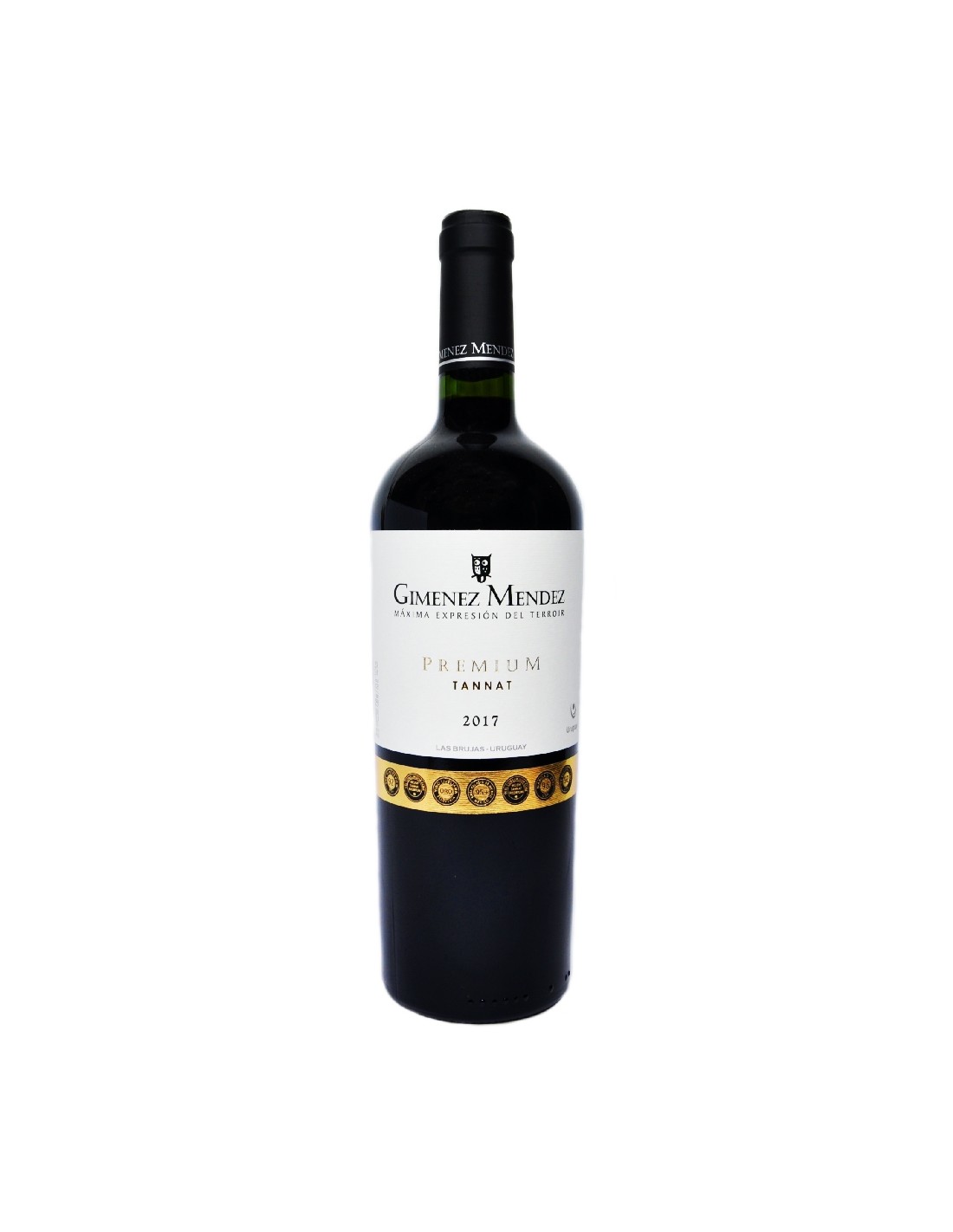 Vin rosu sec, Tannat, Gimenez Mendez Premium, 0.75L, 15% alc., Uruguay alcooldiscount.ro