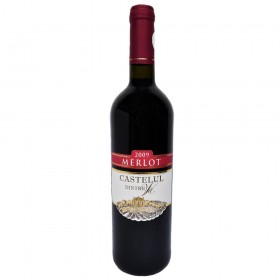 Vin rosu sec, Merlot, Castelul dintre Vii, 0.75, 11.5% alc., Italia