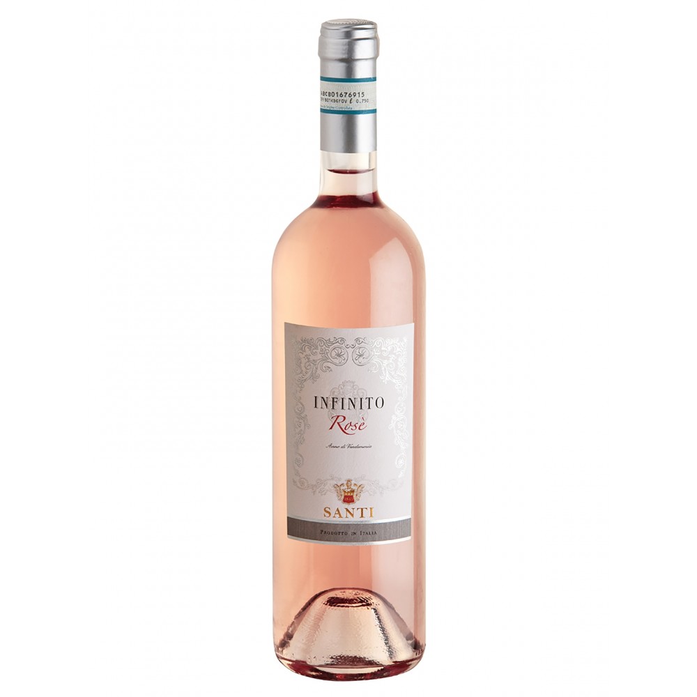 Vin roze sec Santi Infinito Bardolino Chiaretto, 0.75L, 12% alc., Italia