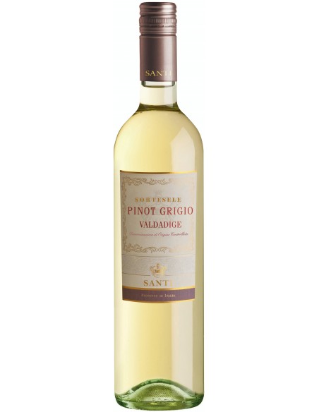 Vin alb, Pinot Grigio, Santi Valdadige, 13% alc., 0.75L, Italia