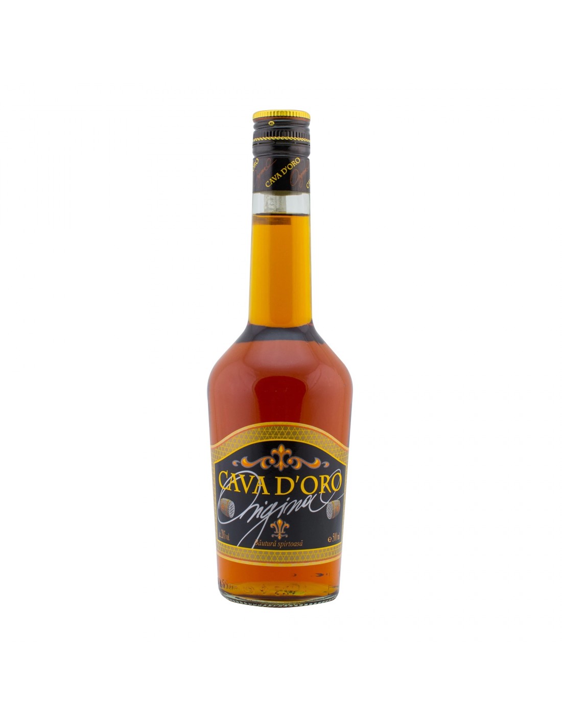 Brandy Cava D’oro, 28% alc., 0.5L alcooldiscount.ro
