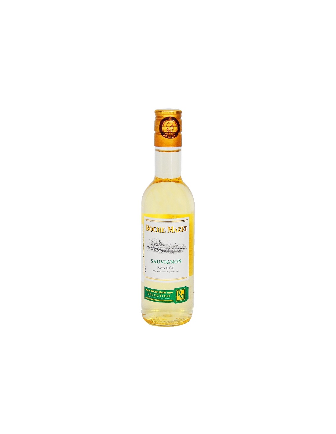 Vin alb, Sauvignon Blanc, Roche Mazet Pays d’Oc, 0.187L, 12% alc., Franta alcooldiscount.ro