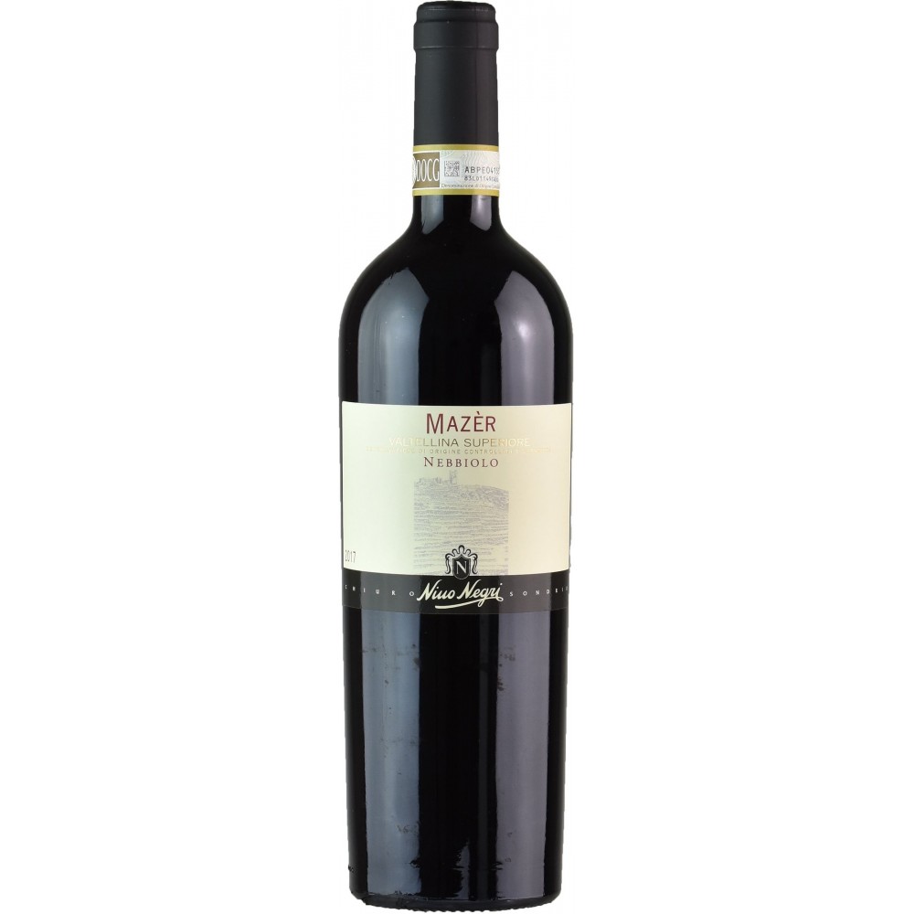 Vin rosu, Nebbiolo, Nino Negri Mazer Valtellina Superiore, 13.5% alc., 0.75L, Italia